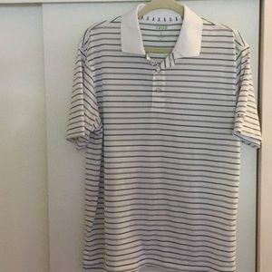 Izod.  Med.  Thin, lightweight, short sleeve polo